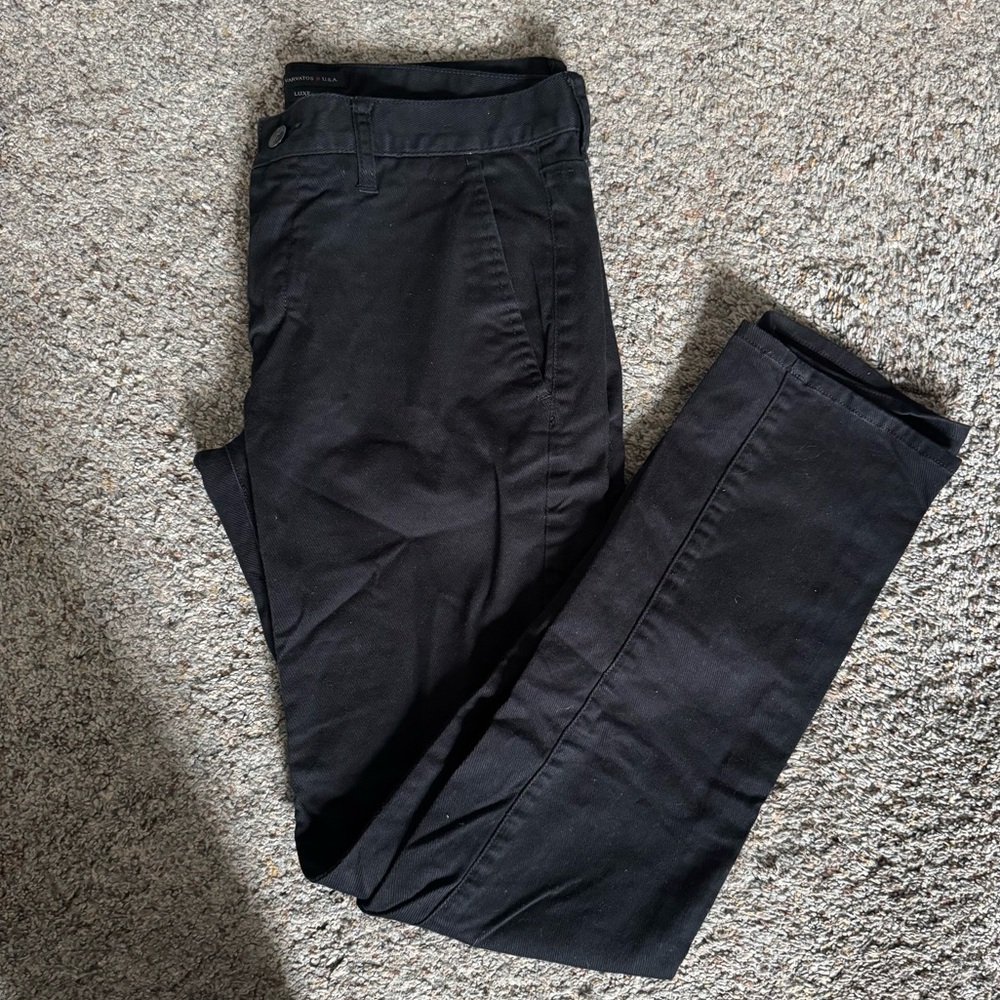 Men's John Varvatos Black Jeans